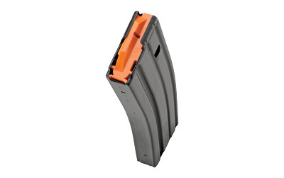 DURAMAG Magazine  223 Remington/556NATO  30 Rounds  Fits AR Rifles  Orange Anti-Tilt AGF Follower  Stainless Steel  Black 3023041178CPD