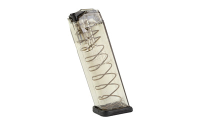 Elite Tactical Systems Group Elite Tactical Systems Group  Magazine  9MM  17 Rounds  Fits Glock 17/19/26  All Generations  Polymer  Clear GLK-17