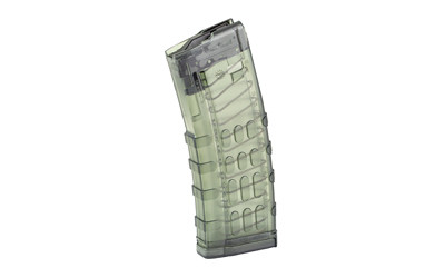 KCI USA Rifle Magazine  223 Remington/556NATO  30 Rounds  Translucent Smoke  Fits AR-15  Polycarbonate Construction  Steel Reinforced Feed Lips KCI-MZ065