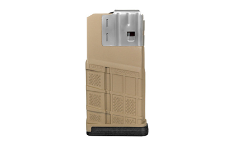 Lancer Systems Magazine  L7 Advanced Warfighter  308 Winchester/7.62 NATO/6.5 Creedmoor  20 Rounds    Fits AR Rifles  Opaque Flat Dark Earth L7-20-FDE
