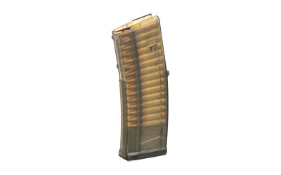 Magpul Industries Magazine  TMAG 30 AR/M4 GEN M3  223 Remington/556 NATO  30 Rounds  Fits AR Rifles  Olive Drab Translucent MAG1417-ODT