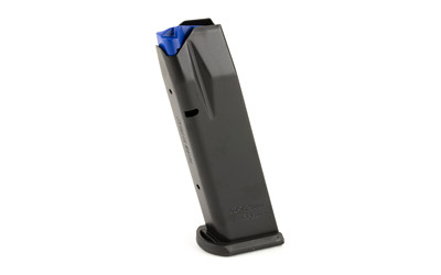 Mec-Gar USA Pistol Magazine  9MM  17 Rounds  Fits CZ75   Black  Anti-Friction Coating MGCZ7517AFC