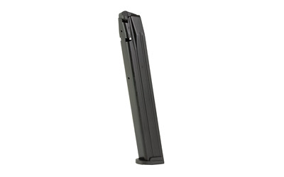 ProMag Industries Magazine  9MM  32 Rounds  Fits SAR9  Steel Construction  Blued Finish  Black SAR-A2
