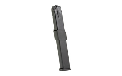 ProMag Industries Magazine  9MM  32 Rounds  Fits Springfield Hellcat  Steel Construction  Blued Finish  Black SPR-A17