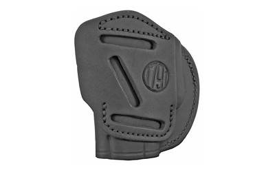 1791 Gunleather 2 Way Holster  Inside Waistband Holster  Size 1  Right Hand  Stealth Black  Leather 2WH-1-SBL-R