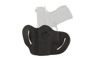 1791 Gunleather BHC Optic Ready  OWB Belt Holster  Fits Optic Ready Sub-Compact Pistols  Matte Finish  Stealth Black Leather  Right Hand OR-BHC-SBL-R