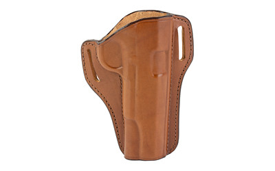 Bianchi Model #57 Remedy Open Top Leather Holster  Fits 1911 Government  Tan  Right Hand 25016