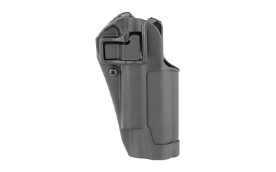 BLACKHAWK CQC SERPA Holster With Belt and Paddle Attachment  Fits Colt Government  Right Hand  Black 410503BK-R