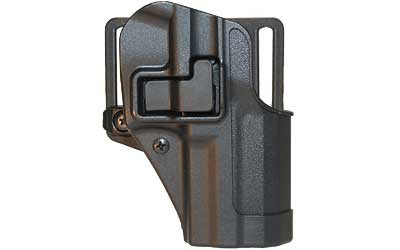 BLACKHAWK CQC SERPA Holster With Belt and Paddle Attachment  Fits Ruger P95  Right Hand  Black 410512BK-R