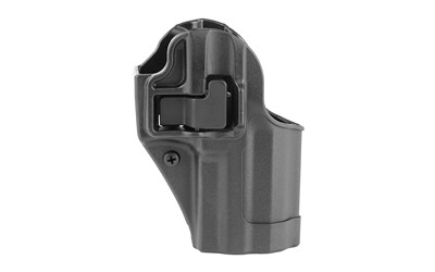 BLACKHAWK CQC SERPA Holster With Belt and Paddle Attachment  Fits HK P30  Right Hand  Black 410517BK-R