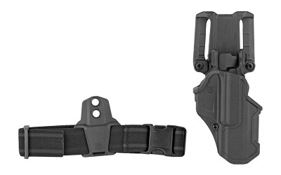 BLACKHAWK T-Series  L2C Overt  Right Hand  Black  Fits M&P 1.0/2.0 9/.40/45  Polymer 411759BKR