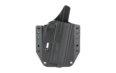 Bravo Concealment BCA  OWB Concealment Holster  1.5" Belt Loops  Fits HK VP9/VP9 Tactical  Right Hand  Black  Polymer  Does not fit VP40 BC10-1006