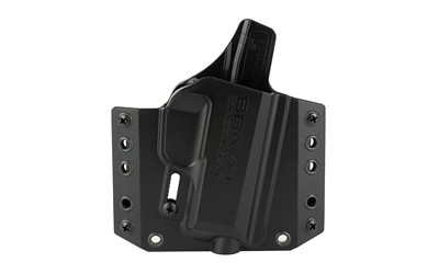 Bravo Concealment BCA  OWB Concealment Holster  1.5" Belt Loops  Fits Sig Sauer P365  Right Hand  Black  Polymer BC10-1025