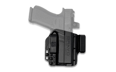 Bravo Concealment Torsion  IWB Concealment Holster  Waistband Clips  For Glock 43/43X/43X MOS  Right Hand  Black  Polymer BC20-1028