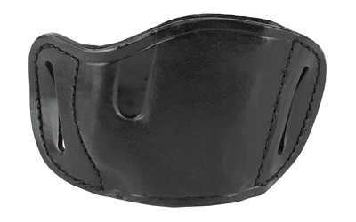 Bulldog Cases Moldel Leather Hip Holster  Fits Most Large Frame Autos  Right Hand  Black MLB-L