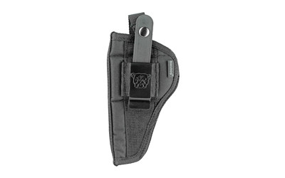 Bulldog Cases Fusion Belt Holster  Fits Colt Python  SAA 3"/4"  Ambidextrous  Black FSN-12