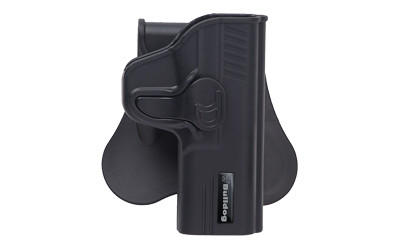 Bulldog Cases Rapid Release Polymer Holster  Fits Smith & Wesson M&P Shield  Right Hand  Polymer  Black RR-SWMPS