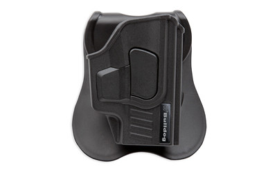 Bulldog Cases Rapid Release Holster  Fits M&P Shield EZ 9MM/380ACP  Polymer  Matte Finish  Black  Right Hand RR-SWMPSEZ