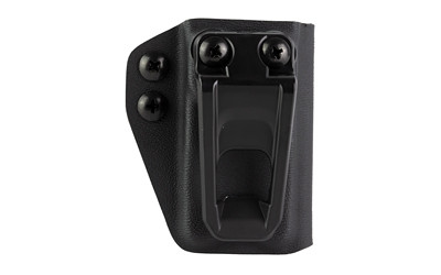 Crucial Concealment Covert Mag  Magazine Pouch  Ambidextrous  Fits Smith & Wesson M&P Shield Magazines  Kydex Construction  Black 1037