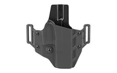 Crucial Concealment Covert OWB  OWB Holster  Right Hand  Kydex  Black  Fits Glock 19 1001