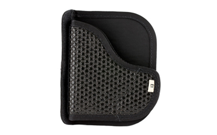 DeSantis Gunhide Super Fly Pocket Holster  Fits Glock 26/27/33  S&W Shield (9mm  40S&W  and 45ACP)  Taurus GX4  and S&W M&P Compact  Ambidextrous  Black M44BJE1Z0