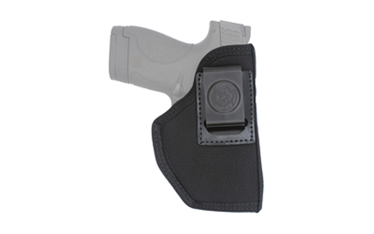 DeSantis Gunhide Super Stealth  IWB Holster  Nylon  Ambidextrous  Black  Fits Most Large Frame  Double Action  Semi Autos  Up to a 4" Barrel M97BJLAZ0