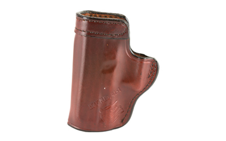 Don Hume H715M Clip-On Holster  Inside The Pant  Fits Glock 29/30  Right Hand  Brown Leather J168111R