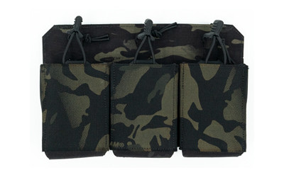 Haley Strategic Partners Thorax Incog  Triple Rifle Magazine Placard  Fits (3) Rifle Magazines  Includes MP2 Inserts  Multicam TPC_IC_TRMP_MP2-1-3-MCB
