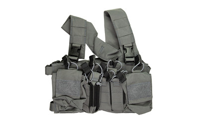 Haley Strategic Partners D3CRX  Chest Rig  Gray  Nylon D3CRX-1-1-GRY
