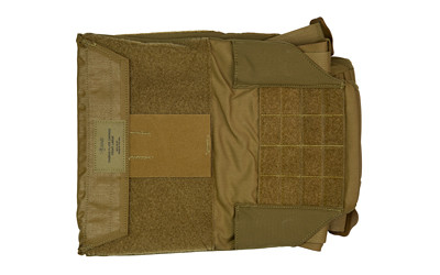 Haley Strategic Partners Thorax  Plate Bags  Large  Compatible with All HSP Chest Rigs and Placards  Accommodates .75" to 1.125" Thick Plates  Coyote Brown TPC-1-LG-COY
