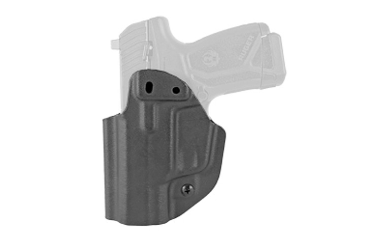 Mission First Tactical Inside Waistband Holster  Ambidextrous  Black  Ruger Max-9  Kydex HRUMX9AIWBA-BL