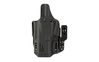 Mission First Tactical Pro Holster  Inside Waistband Holster  Ambidextrous  Black  Glock OEM 19  H3-GL-1-BR1 H8-GL-1