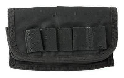 NcSTAR Shot Shell Pouch  Nylon  Black  MOLLE Straps for Attachment  Holds 17 Shot Shells CV12SHCB