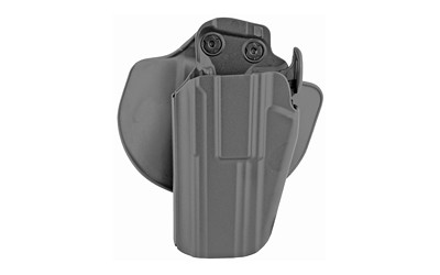Safariland 578 GLS  Pro-Fit  Wide Frame Holster  Left Hand  Plain Black  Long Slide (Similar to GL34  35  17L) Paddle & Belt Loop Combo 578-450-412