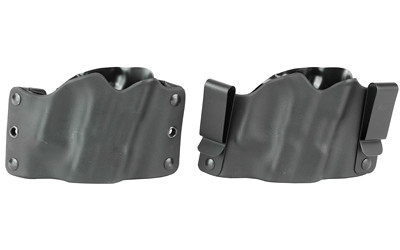 Stealth Operator Holster Compact Model IWB/OWB Holster Combo Pack  Fits Glock 17/19/20/26/30/34/40/41  H&K P30/VP9  Ruger SR Series  Sig Sauer P224/P226/P229  S&W M&P 22/9/40/45/Pro Series  CZ 75 SP-01  Many More  Right Hand  Black Nylon H60225C