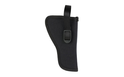 Uncle Mike's Hip Holster  Size 2  Fits Large Revolver With 4" Barrel  Right Hand  Black 81021