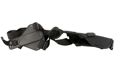 Uncle Mike's Vertical Shoulder Holster  Size 1  Fits Medium Auto With 4" Barrel  Right Hand  Black 83011