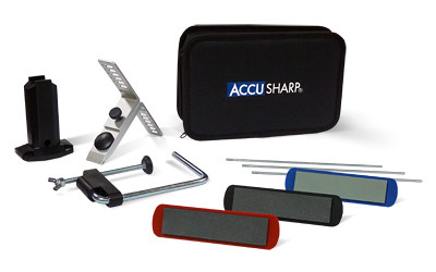 AccuSharp  Knife Sharpener  3 Stone Precision Sharpening Kit 060C