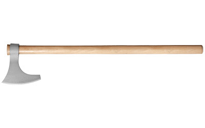 Cold Steel Viking Hand Axe  Axe  Silver  Plain  1055 Carbon  30" Natural Wood Handle CS-90WVBA