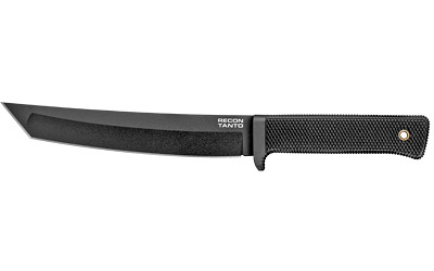 Cold Steel Recon Tanto  Fixed Blade Knife  SK-5 with Black Tuff-Ex Finish  7" Blade CS-49LRT