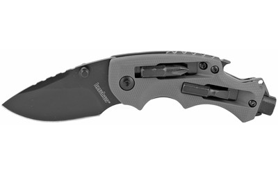 Kershaw Shuffle DIY Folding Knife  2.4" Blade  Gray Handle  Bottle Opener  Bit Driver 8720