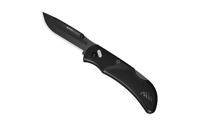 Outdoor Edge Razor EDC Lite  Folding Knife  Plain Edge  2.5" Blades  420J2 Stainless Steel  Includes (2) Drop Point Blades  Black Oxide Blade Finish  Black Handle RCK25-2C