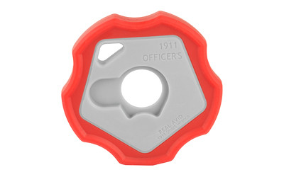 Real Avid Tool  1911 Smart Wrench  Rubber/Plastic Construction  Fits 1911 Barrel Bushing  Red & Grey Finish AV1911SW