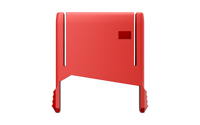 Real Avid Smart Fit Vise Block Sleeve  Fits AR10  Red AVAR10SFVBS