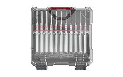 Real Avid Accu-Punch  11 Piece Punch Set  Includes Case AVAPK-S