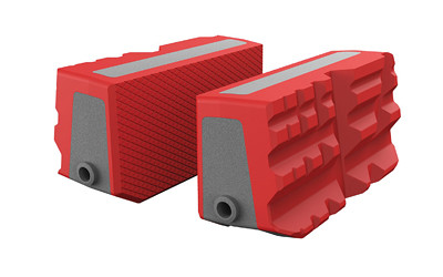 Real Avid Smart Fit Jaws  For Use with Vice  Multi Fit  Red AVSFJMF