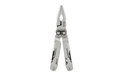 SOG Knives & Tools PowerPint  18 Tool Multi-Tool  450 Stainless Steel  Stone Wash Finish  Silver  Includes Nylon Sheath SOG-PP1001-CP