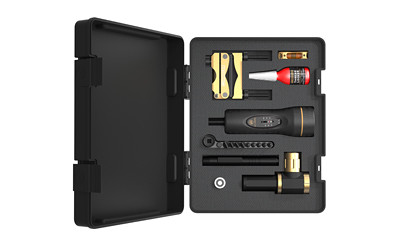 Wheeler Ultra Scope Mounting Kit  Includes Fat Wrench  Leveling System  10 Bit Set  Laser Bore Sight  Thread Locker  Lens Pen and Hard Case 4001009