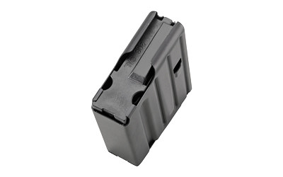 DURAMAG DURAMAG  Magazine  308 Winchester  5 Rounds  Fits SR25/DPMS Pattern Rifles  Stainless Steel  Black Anti-tilt AGF Follower  Black 5X08041185CPD