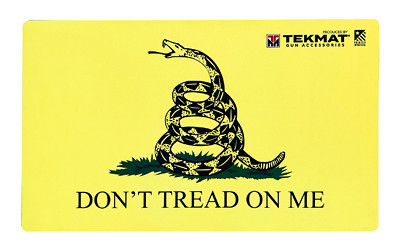 TekMat Door Mat  Don't Tread on Me  Yellow  25"x42" TEK-42-TREAD